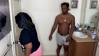 Kendale Accidentally Walk In On His Roommate Masterbating She Ask For His Help Before Almost Getting Caught